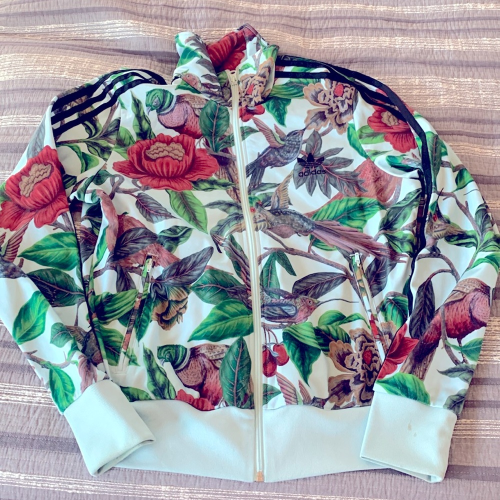 RARE Adidas warmup jacket